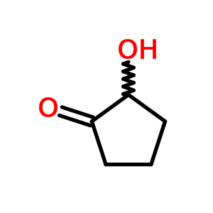 2-羥基環(huán)戊酮結(jié)構(gòu)式_473-84-7結(jié)構(gòu)式