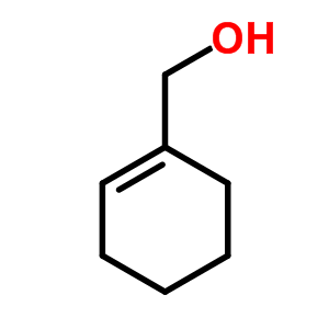 (1-環(huán)己烯)甲醇結(jié)構(gòu)式_4845-04-9結(jié)構(gòu)式