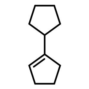 1-環(huán)戊基環(huán)戊烯結(jié)構(gòu)式_4884-21-3結(jié)構(gòu)式