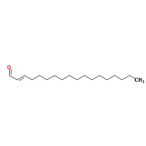 (2E)-十八醛結(jié)構式_51534-37-3結(jié)構式