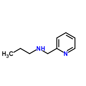 N-丙基-2-吡啶甲胺結(jié)構(gòu)式_51639-59-9結(jié)構(gòu)式