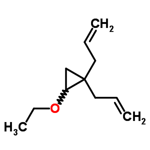 2-乙氧基-1,1-二-2-丙烯-1-基-環(huán)丙烷結(jié)構(gòu)式_52713-73-2結(jié)構(gòu)式