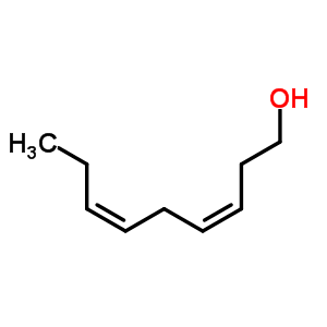 (Z,z)-3,6-壬二烯-1-醇結(jié)構(gòu)式_53046-97-2結(jié)構(gòu)式