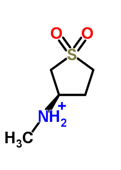 (1,1-二氧代-四氫-1lambda6-噻吩-3-基)-甲胺結(jié)構(gòu)式_53287-53-9結(jié)構(gòu)式