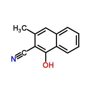 1-羥基-3-甲基-2-萘腈結(jié)構(gòu)式_5333-06-2結(jié)構(gòu)式