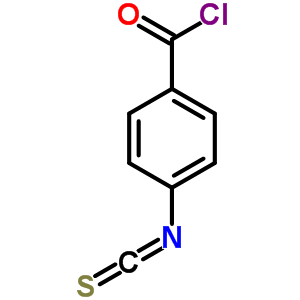 4-異硫代氰酰基苯甲酰氯結(jié)構(gòu)式_53611-24-8結(jié)構(gòu)式