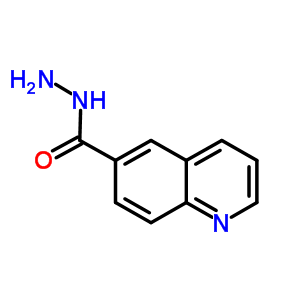 喹啉-6-碳酰肼結構式_5382-47-8結構式