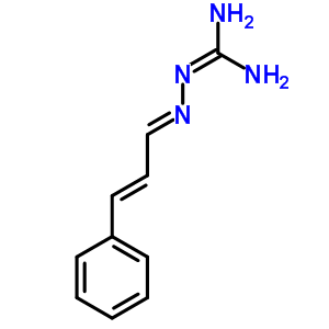 2-(肉桂基氨基)胍結(jié)構(gòu)式_5382-85-4結(jié)構(gòu)式