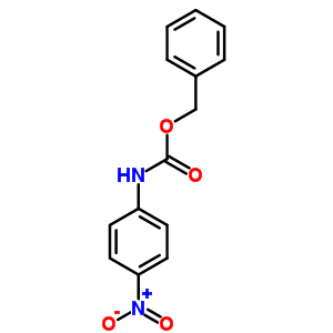 (9ci)-(4-硝基苯基)-氨基甲酸苯甲酯結(jié)構(gòu)式_53821-12-8結(jié)構(gòu)式