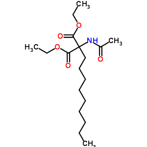 2-乙酰氨基-2-壬基-丙二酸二乙酯結構式_5440-56-2結構式