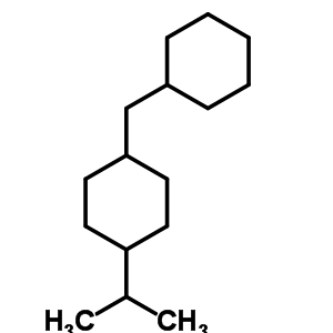1-(環(huán)己基甲基)-4-(1-甲基乙基)環(huán)己烷結(jié)構(gòu)式_54965-61-6結(jié)構(gòu)式