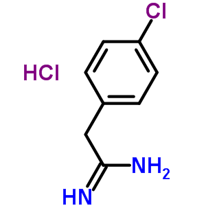 2-(4-氯苯基)-乙脒結構式_55154-90-0結構式