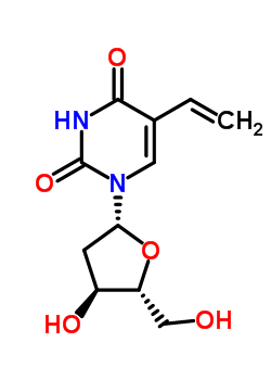 5-乙烯基-2-脫氧尿苷結構式_55520-67-7結構式