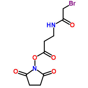 N-succinimidyl 3-(bromoacetamido)propionate Structure,57159-62-3Structure