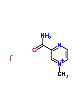 吡嗪酰胺甲碘化物結(jié)構(gòu)式_58219-37-7結(jié)構(gòu)式