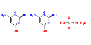 2,6-Diamino-4-hydroxypyrimidine sulfate Structure,58470-85-2Structure