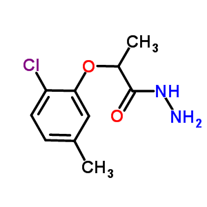 2-(2-氯-5-甲基苯氧基)丙肼結(jié)構(gòu)式_588680-01-7結(jié)構(gòu)式