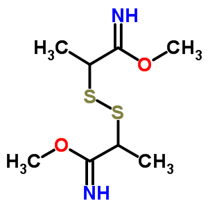 二硫代二丙亞氨酸二甲酯結(jié)構(gòu)式_59012-54-3結(jié)構(gòu)式