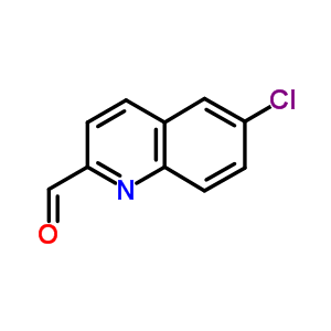 6-氯-2-喹啉羧醛結(jié)構(gòu)式_59394-26-2結(jié)構(gòu)式