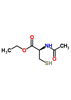 N-acetyl-l-cysteine ethyl esterStructure,59587-09-6Structure N-acetyl-l-cysteine ethyl ester Structure,59587-09-6Structure