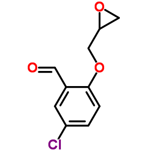 5-氯-2-(2-環(huán)氧乙烷甲氧基)苯甲醛結構式_59893-26-4結構式