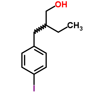 2-(p-碘芐基)-1-丁醇結(jié)構(gòu)式_60075-61-8結(jié)構(gòu)式