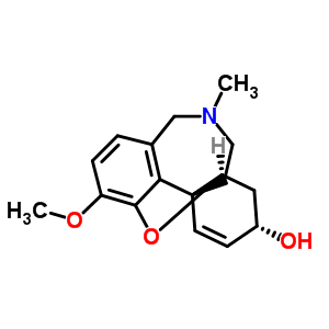 右旋加蘭他敏氫溴酸鹽結構式_60384-53-4結構式