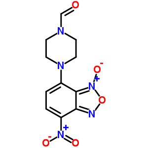 7-(4-甲?；?1-哌嗪)-4-硝基苯并呋咱 1-氧化物結(jié)構(gòu)式_61785-55-5結(jié)構(gòu)式