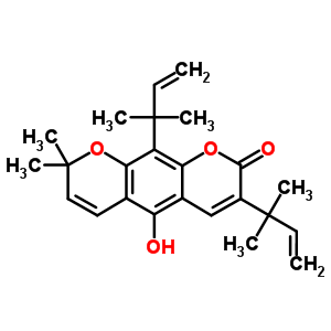 黃皮香豆精結(jié)構(gòu)式_62770-67-6結(jié)構(gòu)式