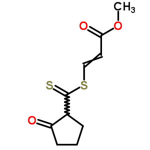 (z)-(9ci)-3-[[(2-氧代環(huán)戊基)硫氧代甲基]硫代]-2-丙酸甲酯結構式_63018-08-6結構式