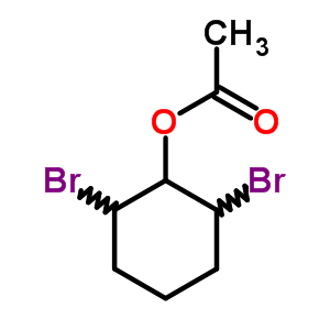 (1a,2b,6b)-(9CI)-2,6-二溴環(huán)己醇 乙酸酯結(jié)構(gòu)式_64714-61-0結(jié)構(gòu)式