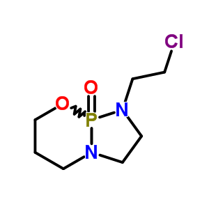 1-(2-氯乙基)四氫-1H,5H-[1,3,2]二氮雜磷?；鵞2,1-b][1,3,2]氧雜氮雜磷雜苯9-氧化物結(jié)構(gòu)式_64724-10-3結(jié)構(gòu)式