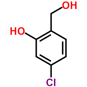 4-氯-2-羥基芐醇結(jié)構(gòu)式_64917-81-3結(jié)構(gòu)式