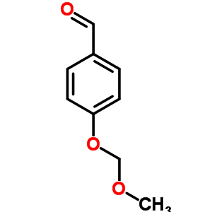 4-(甲氧基甲氧基)苯甲醛結(jié)構(gòu)式_6515-21-5結(jié)構(gòu)式