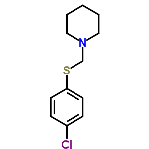 1-[(4-氯苯基)磺?；谆鵠哌啶結(jié)構(gòu)式_6631-77-2結(jié)構(gòu)式