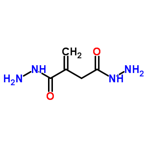 Butanedioic acid, methylene-, dihydrazide (9ci) Structure,6641-35-6Structure