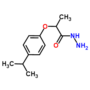2-(4-異丙基苯氧基)丙烷o肼結(jié)構(gòu)式_667412-84-2結(jié)構(gòu)式