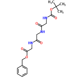 2-[[2-[[2-(叔丁氧基羰基氨基)乙?；鵠氨基]乙?；鵠氨基]乙酸芐酯結(jié)構(gòu)式_67585-90-4結(jié)構(gòu)式