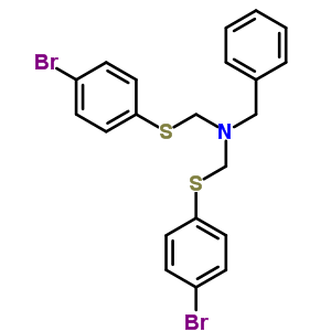 N-芐基-1-(4-溴苯基)磺?；?n-[(4-溴苯基)磺酰基甲基]甲胺結(jié)構(gòu)式_67857-78-7結(jié)構(gòu)式