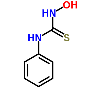 1-羥基-3-苯基-硫代脲結(jié)構(gòu)式_6919-35-3結(jié)構(gòu)式