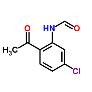 n-(2-乙?；?5-氯苯基)-甲酰胺結(jié)構(gòu)式_6938-28-9結(jié)構(gòu)式