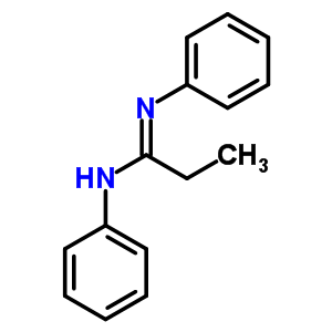 N,N-二苯基丙脒結構式_6944-19-0結構式