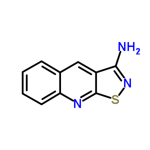 異噻唑并[5,4-b]喹啉-3-胺結(jié)構(gòu)式_69513-37-7結(jié)構(gòu)式