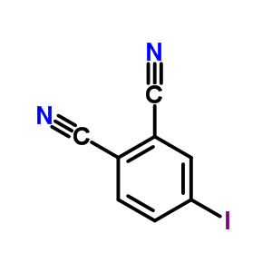 4-碘酞腈結構式_69518-17-8結構式
