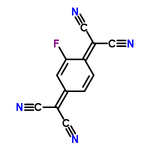 2-氟-7,7,8,8-四氰喹啉并二甲烷結(jié)構(gòu)式_69857-37-0結(jié)構(gòu)式
