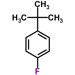 1-叔丁基-4-氟苯結(jié)構(gòu)式_701-30-4結(jié)構(gòu)式