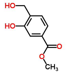 3-羥基-4-(羥基甲基)苯甲酸甲酯結構式_71780-40-0結構式