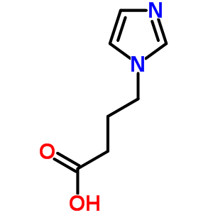 1H-咪唑-1-丁酸結構式_72338-58-0結構式