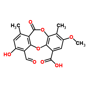 茶痂衣酸結構式_7299-11-8結構式