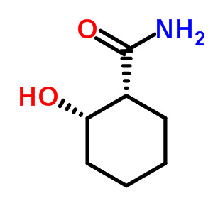 順式-2-羥基-1-環(huán)己烷羧酰胺結構式_73045-98-4結構式